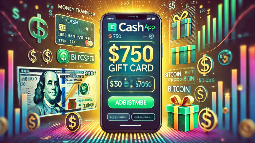 Get a $750 Cash App Gift Card Today